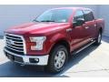 2017 Ruby Red Ford F150 XLT SuperCrew 4x4  photo #3
