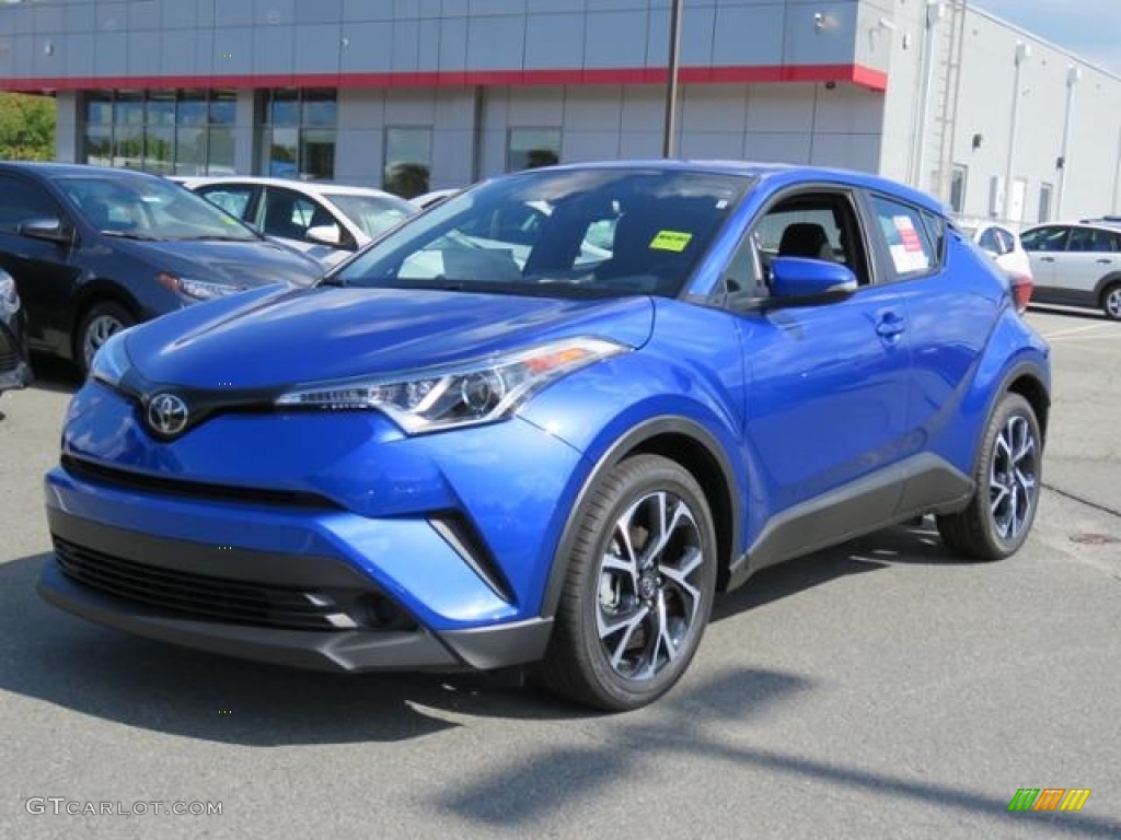 2018 C-HR XLE - Blue Eclipse Metallic / Black photo #7