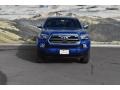 2017 Blazing Blue Pearl Toyota Tacoma Limited Double Cab 4x4  photo #2
