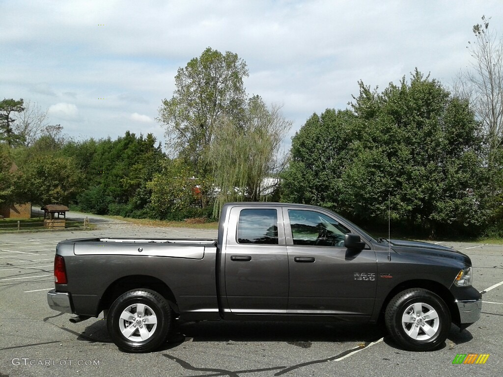 2018 1500 Tradesman Quad Cab - Granite Crystal Metallic / Black/Diesel Gray photo #5