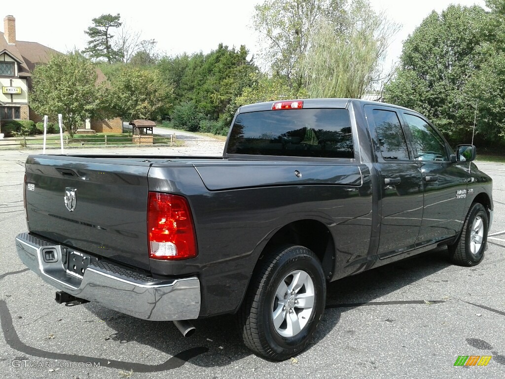 2018 1500 Tradesman Quad Cab - Granite Crystal Metallic / Black/Diesel Gray photo #6