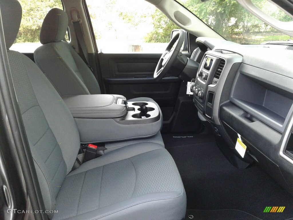 2018 1500 Tradesman Quad Cab - Granite Crystal Metallic / Black/Diesel Gray photo #14