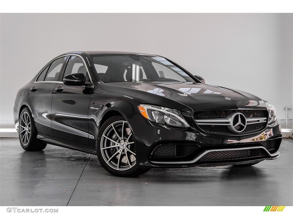 Black 2018 Mercedes-Benz C 63 AMG Sedan Exterior Photo #123270636