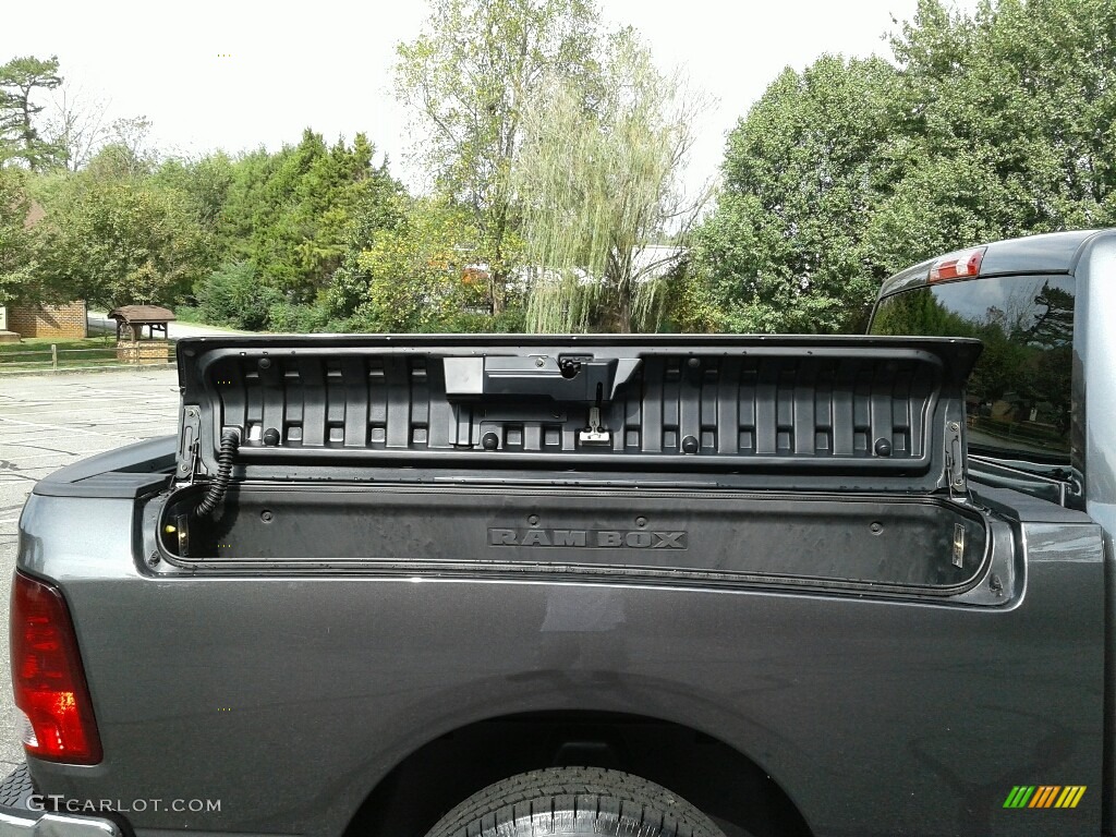 2018 1500 Tradesman Quad Cab - Granite Crystal Metallic / Black/Diesel Gray photo #28