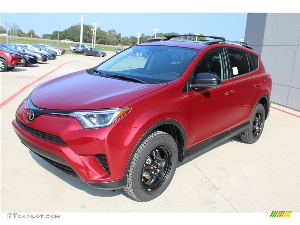 Ruby Flare Pearl 2018 Toyota RAV4 LE Exterior Photo #123270990