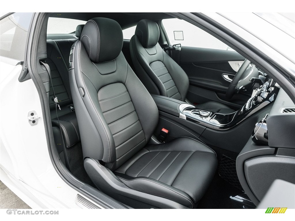 Black Interior 2018 Mercedes-Benz C 300 Coupe Photo #123271008
