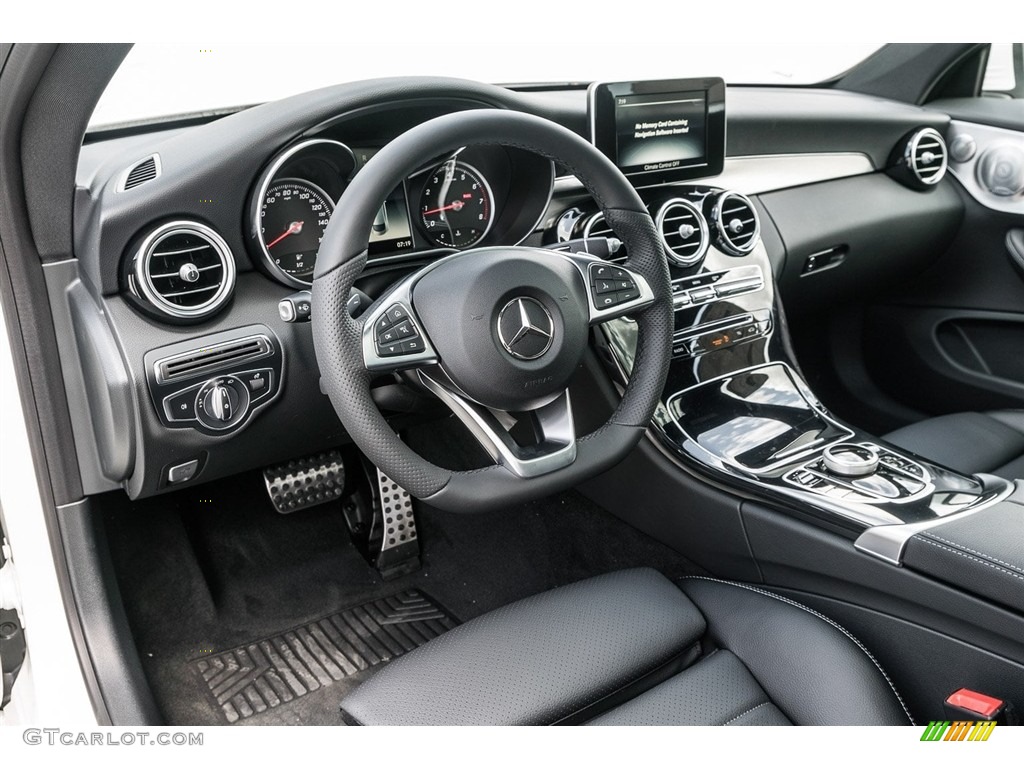 2018 Mercedes-Benz C 300 Coupe Black Dashboard Photo #123271089