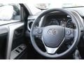 Black 2018 Toyota RAV4 LE Steering Wheel