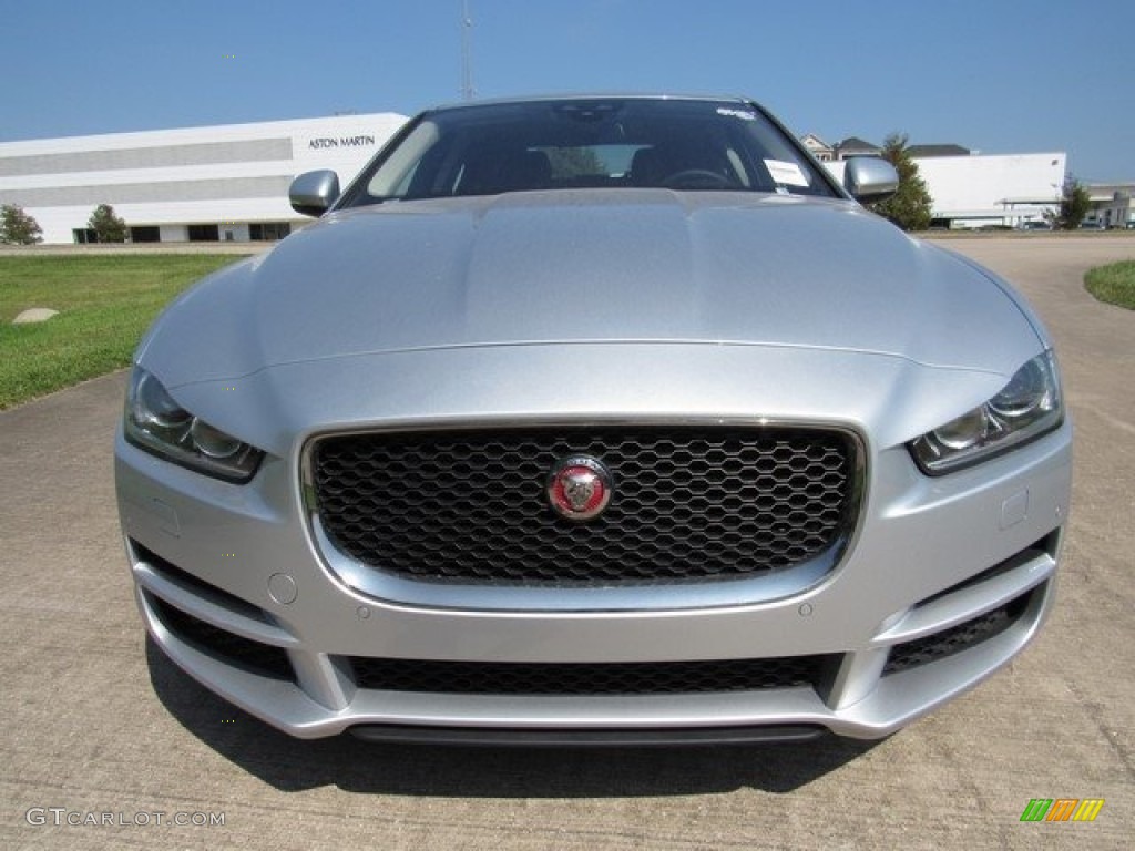 2017 XE 25t Premium - Rhodium Silver / Jet photo #9