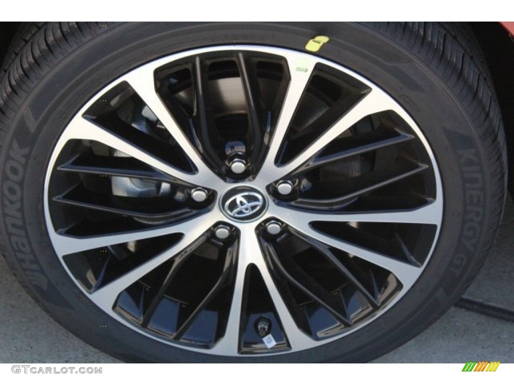 2018 Camry SE - Ruby Flare Pearl / Black photo #4