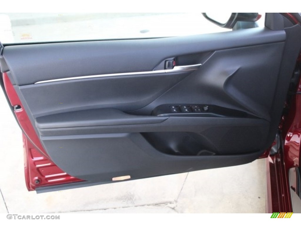 2018 Camry SE - Ruby Flare Pearl / Black photo #8