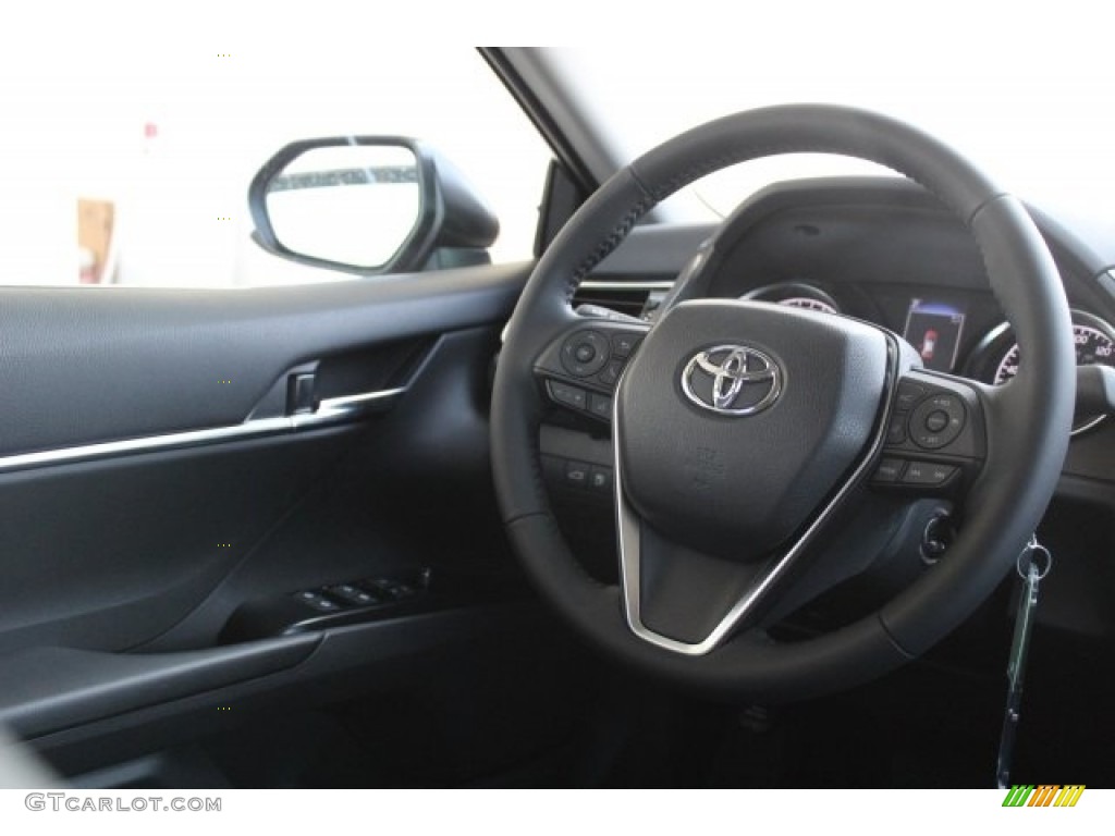 2018 Camry SE - Ruby Flare Pearl / Black photo #20