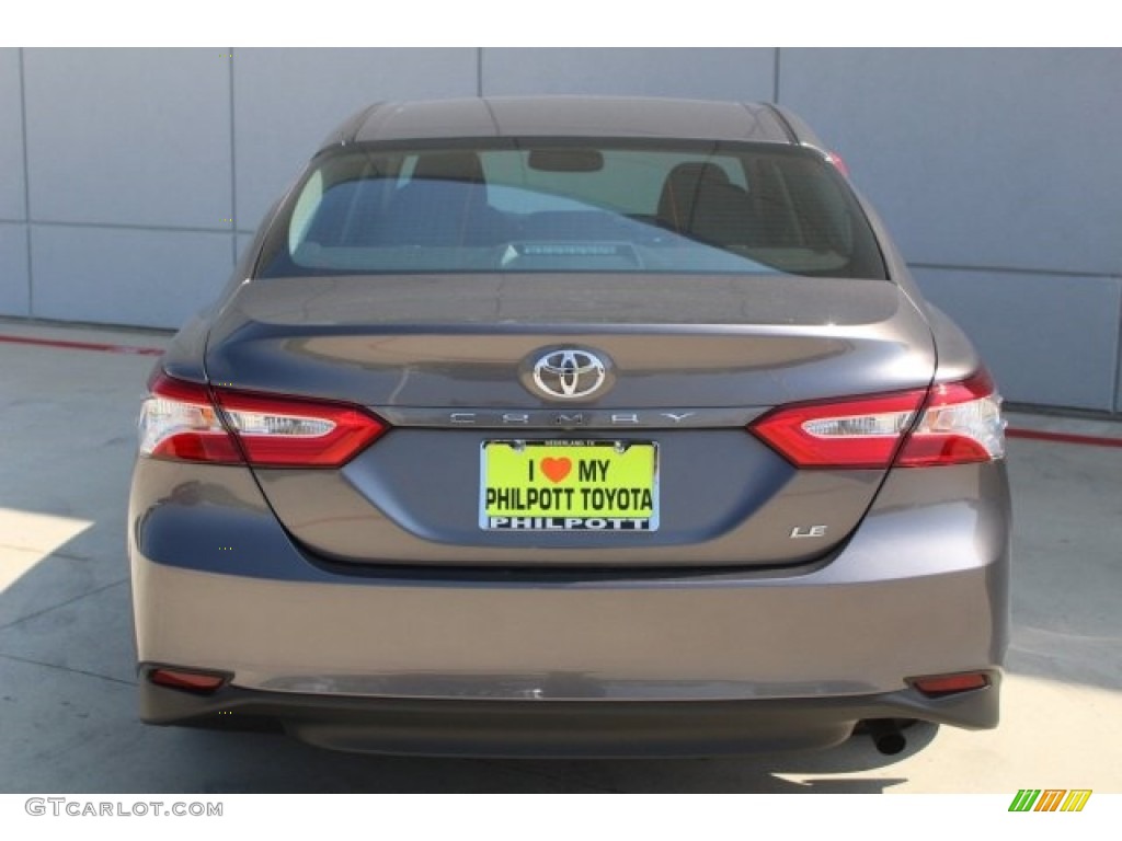 2018 Camry LE - Predawn Gray Mica / Ash photo #7