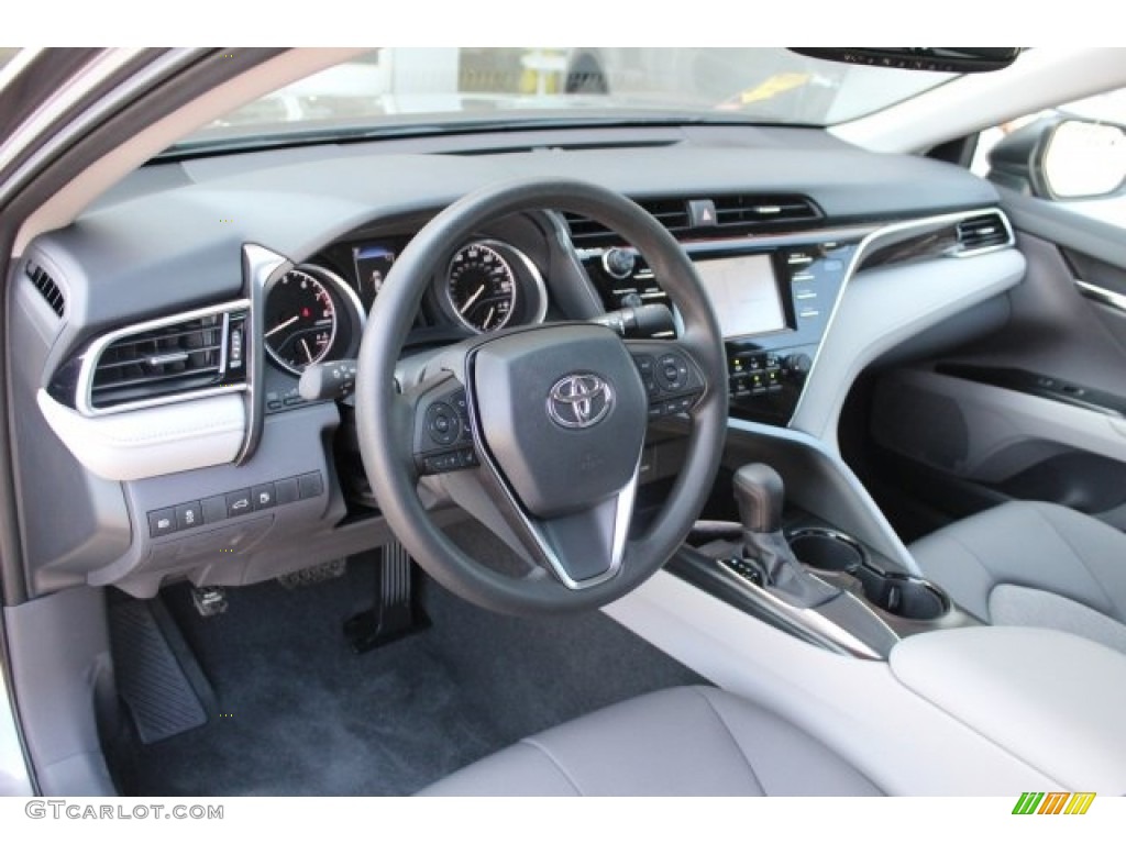2018 Camry LE - Predawn Gray Mica / Ash photo #9