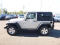 Bright Silver Metallic - Wrangler Rubicon 4x4 Photo No. 10