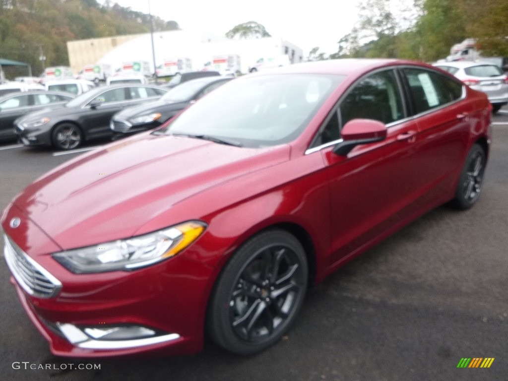 2018 Fusion SE - Ruby Red / Ebony photo #5