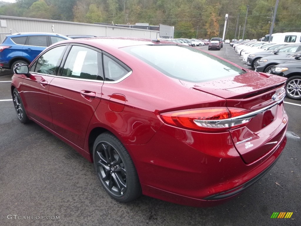 2018 Fusion SE - Ruby Red / Ebony photo #6