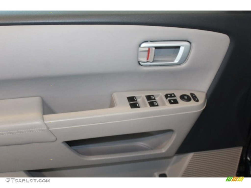 2015 Pilot EX-L - Crystal Black Pearl / Gray photo #9