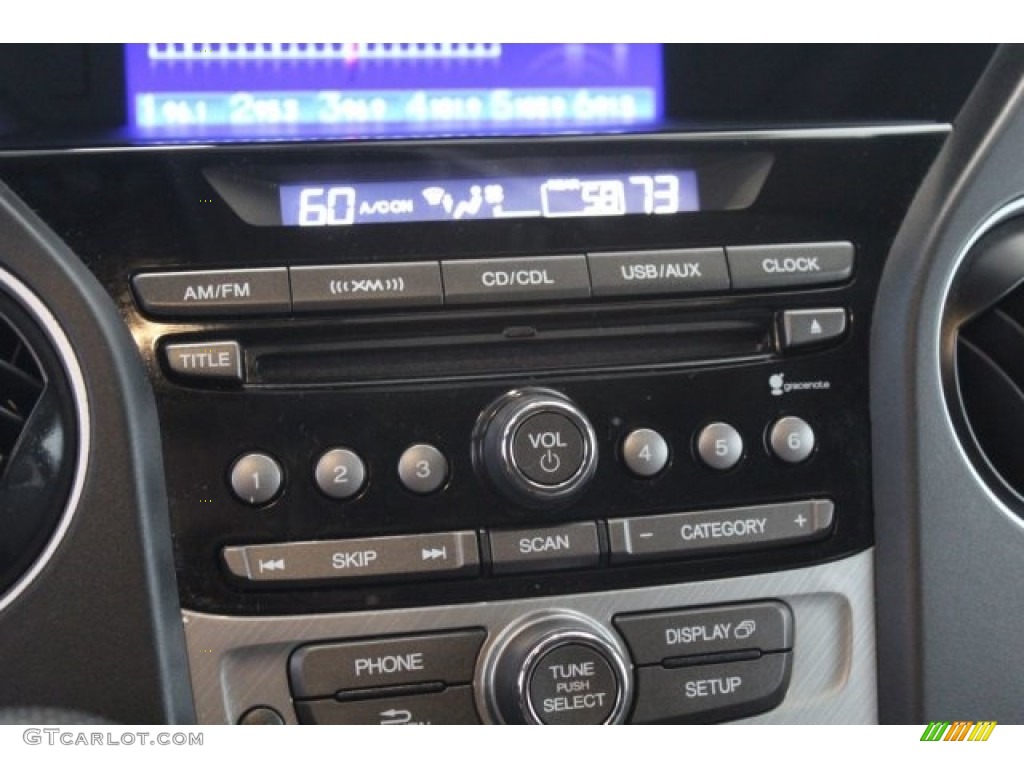 2015 Pilot EX-L - Crystal Black Pearl / Gray photo #20