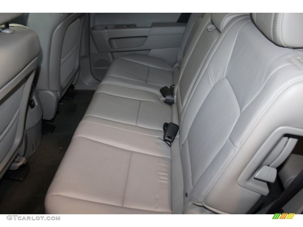 2015 Pilot EX-L - Crystal Black Pearl / Gray photo #25