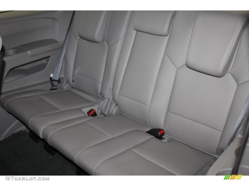 2015 Pilot EX-L - Crystal Black Pearl / Gray photo #26