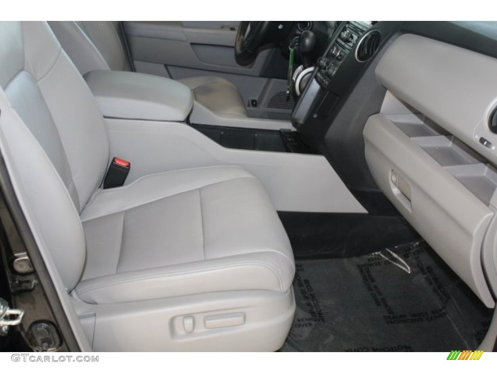 2015 Pilot EX-L - Crystal Black Pearl / Gray photo #31
