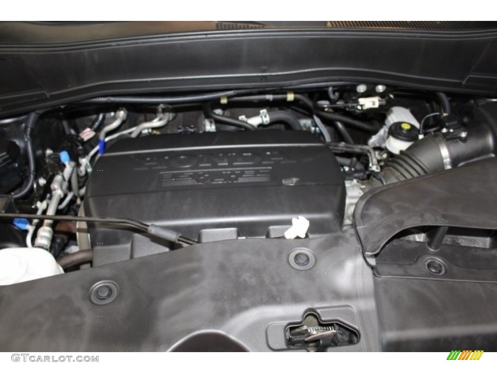 2015 Pilot EX-L - Crystal Black Pearl / Gray photo #32