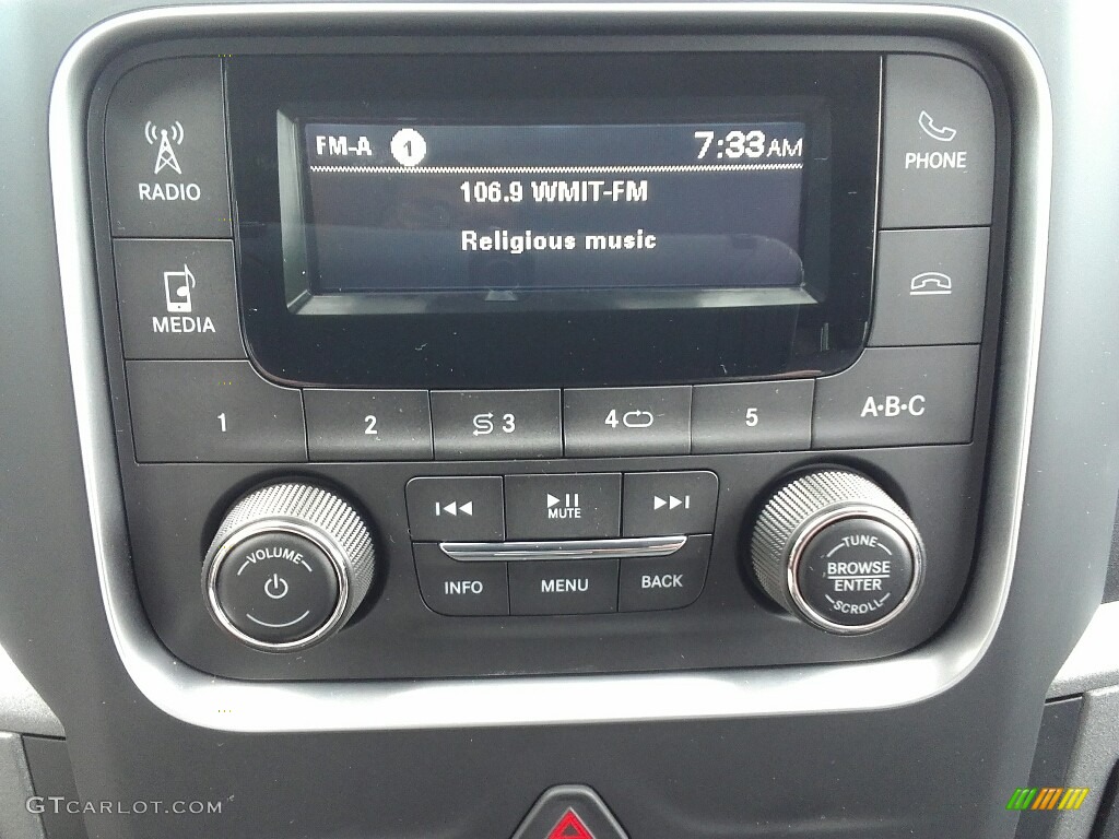 2017 1500 Express Quad Cab - Bright Silver Metallic / Black/Diesel Gray photo #19