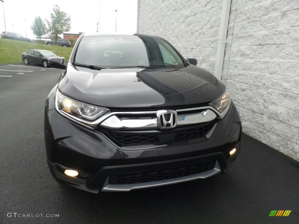 2017 CR-V EX-L AWD - Gunmetal Metallic / Gray photo #3