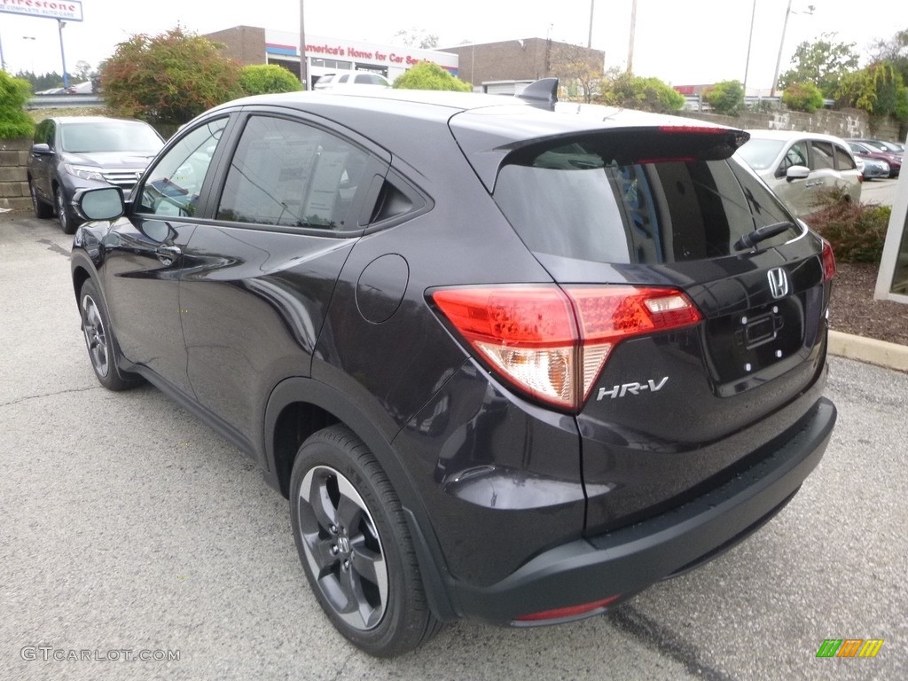 2018 HR-V EX AWD - Mulberry Metallic / Black photo #2