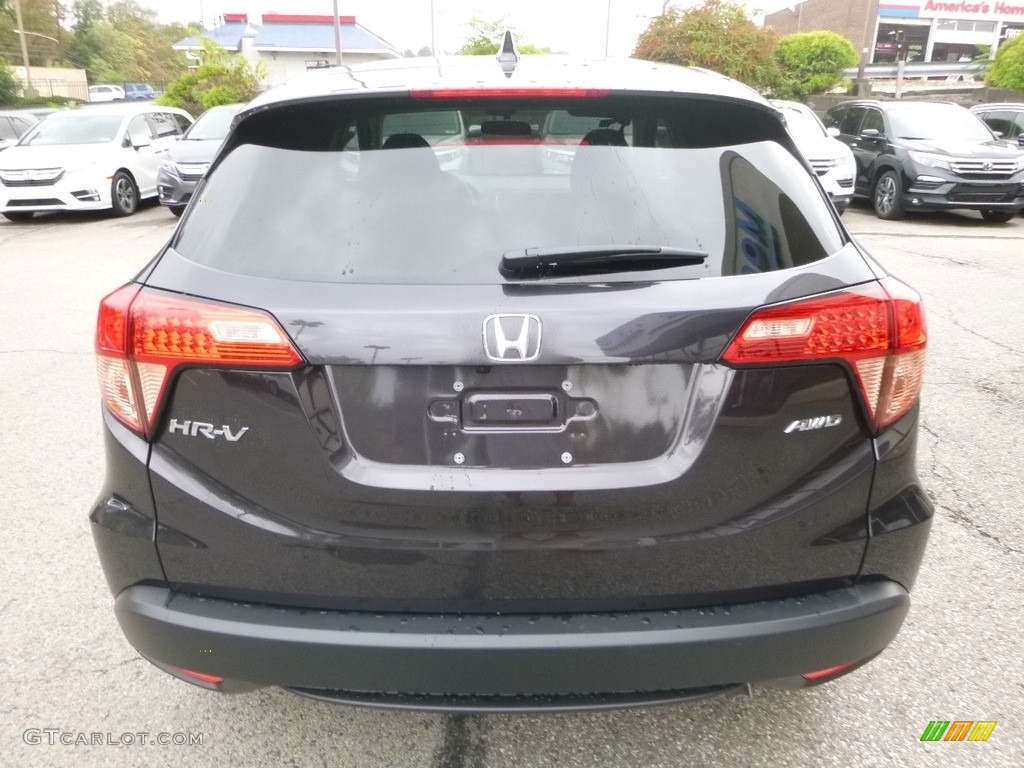 2018 HR-V EX AWD - Mulberry Metallic / Black photo #3
