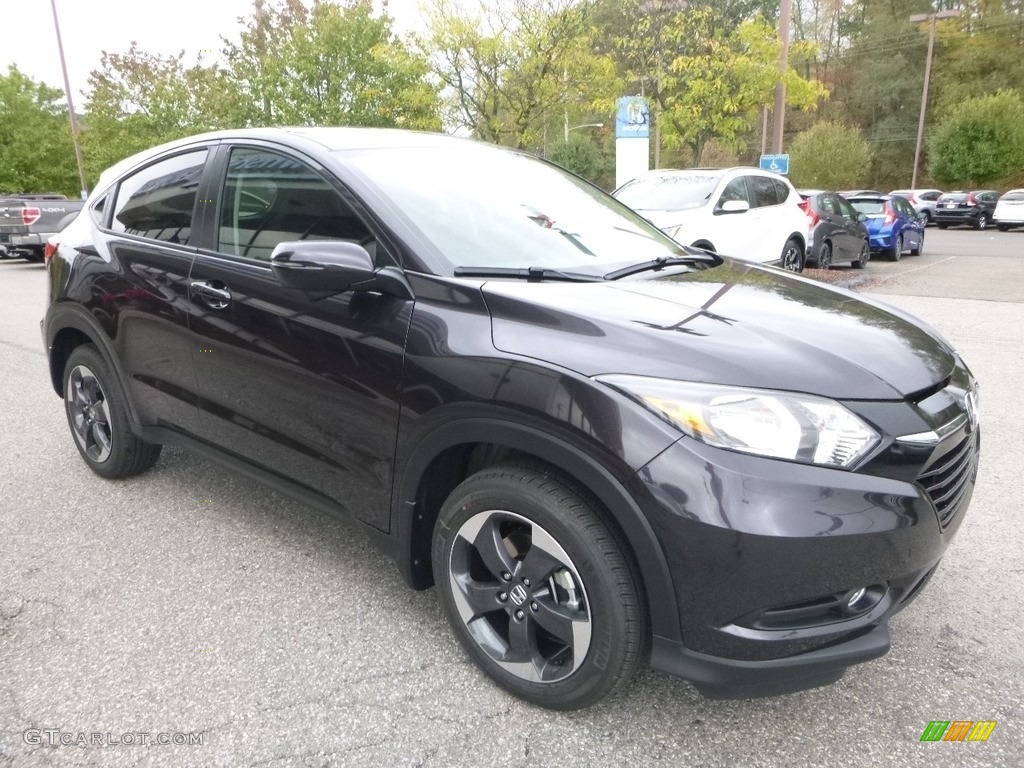 Mulberry Metallic 2018 Honda HR-V EX AWD Exterior Photo #123278499