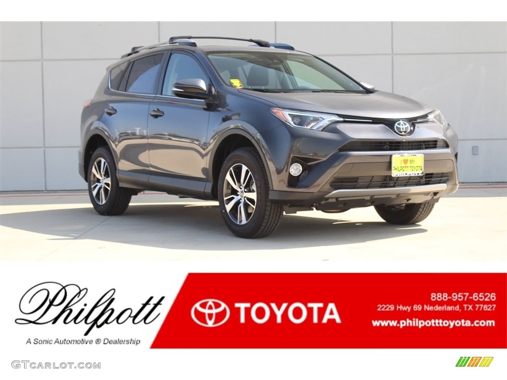 2018 RAV4 XLE - Magnetic Gray Metallic / Black photo #1