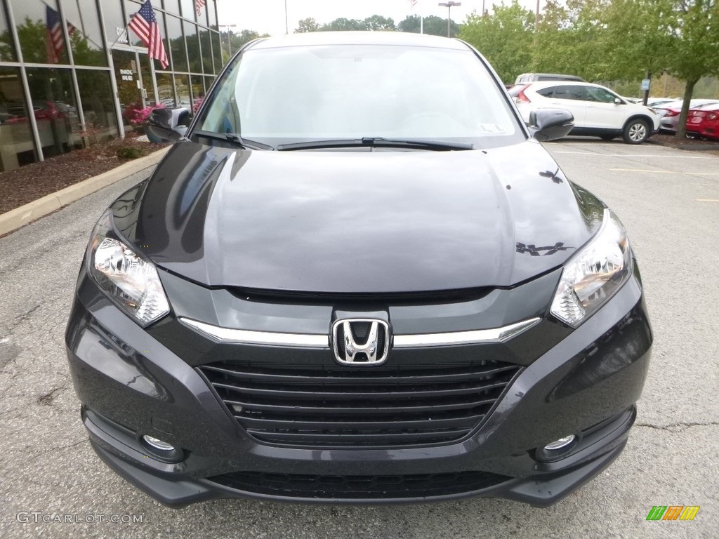 2018 HR-V EX AWD - Mulberry Metallic / Black photo #6