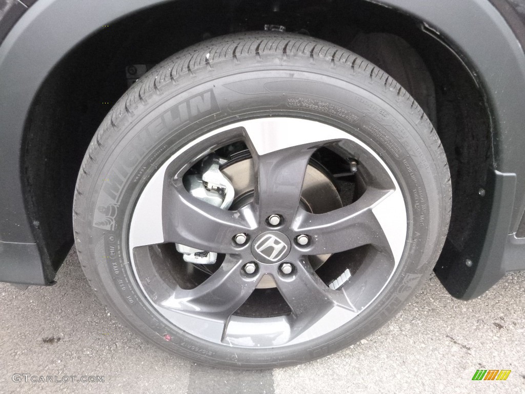 2018 HR-V EX AWD - Mulberry Metallic / Black photo #7