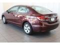 Crimson Pearl - Civic LX Sedan Photo No. 6