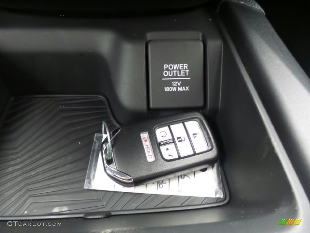 2017 CR-V EX-L AWD - Gunmetal Metallic / Gray photo #31
