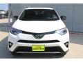 2018 Super White Toyota RAV4 SE  photo #2