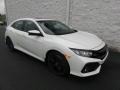 2018 White Orchid Pearl Honda Civic EX Hatchback  photo #1