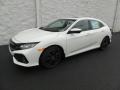 2018 White Orchid Pearl Honda Civic EX Hatchback  photo #5