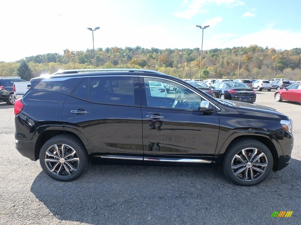 Ebony Twilight Metallic 2018 GMC Terrain Denali AWD Exterior Photo #123282090