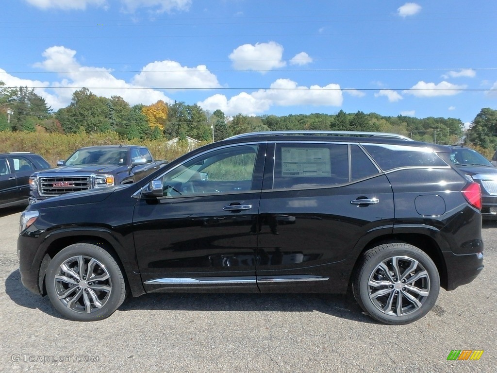Ebony Twilight Metallic 2018 GMC Terrain Denali AWD Exterior Photo #123282207