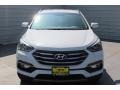 2018 Pearl White Hyundai Santa Fe Sport   photo #2