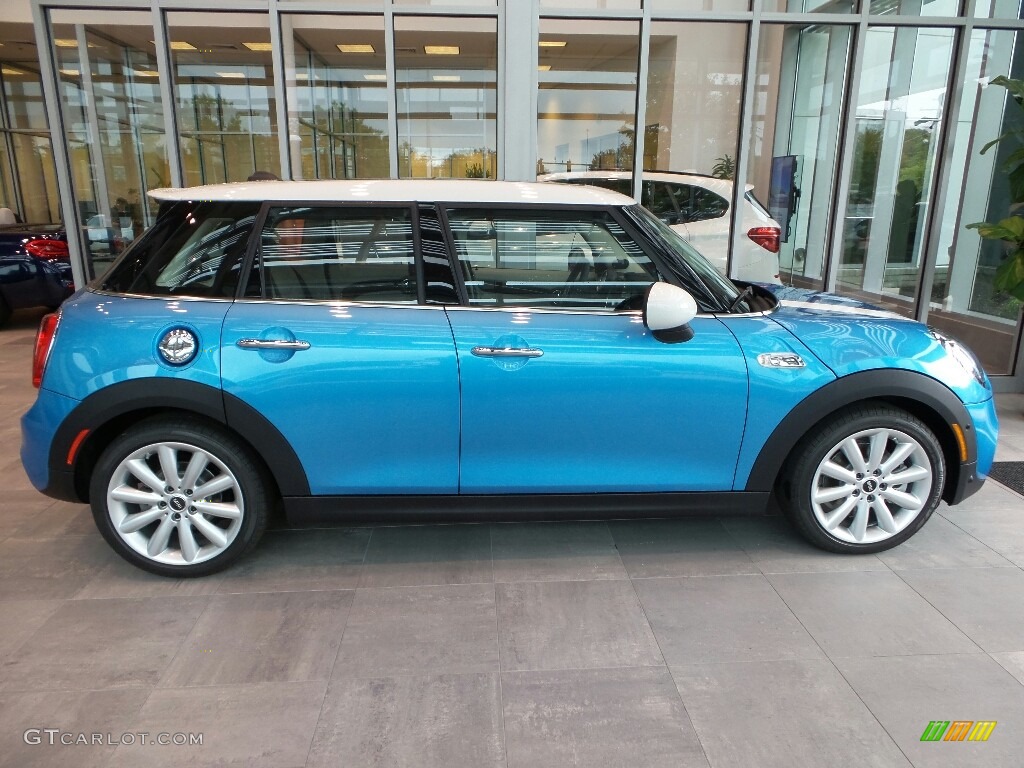 2018 Hardtop Cooper S 4 Door - Electric Blue Metallic / Satellite Grey/Lounge Leather photo #1