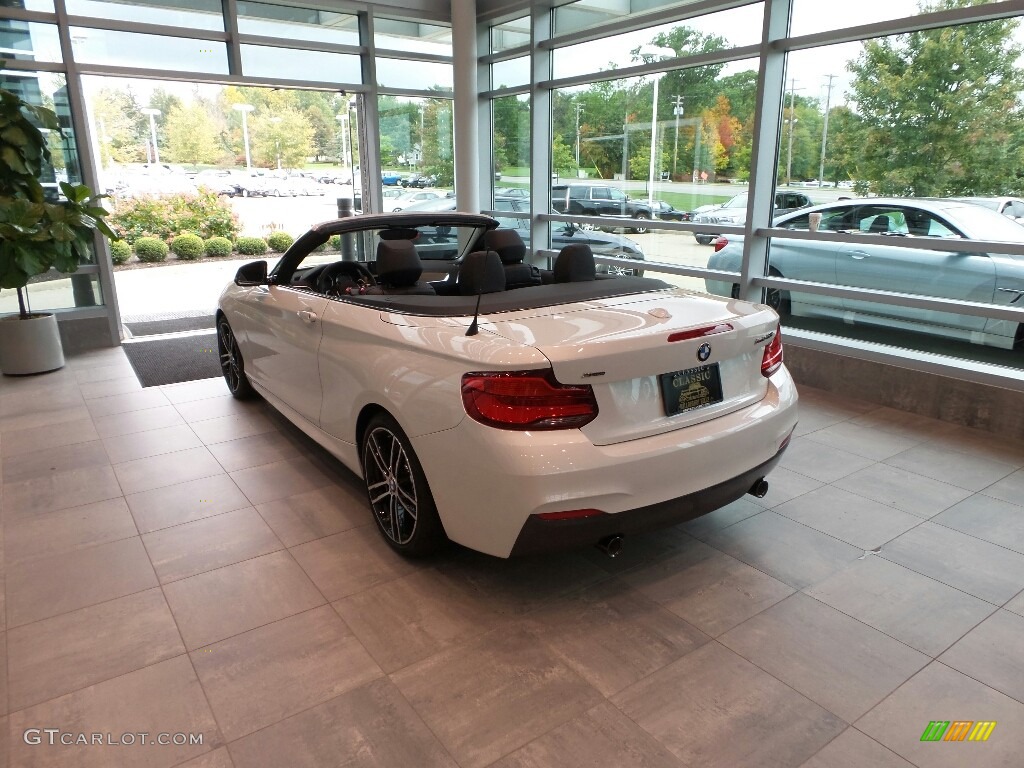 2018 2 Series M240i xDrive Convertible - Mineral White Metallic / Black photo #2