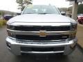 2015 Silver Ice Metallic Chevrolet Silverado 2500HD LT Crew Cab 4x4  photo #4