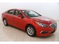 2017 Scarlet Red Hyundai Sonata SE  photo #1