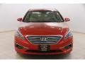 2017 Scarlet Red Hyundai Sonata SE  photo #2