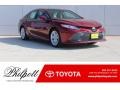 2018 Ruby Flare Pearl Toyota Camry XLE  photo #1