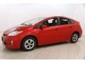 2015 Barcelona Red Metallic Toyota Prius Three Hybrid  photo #3